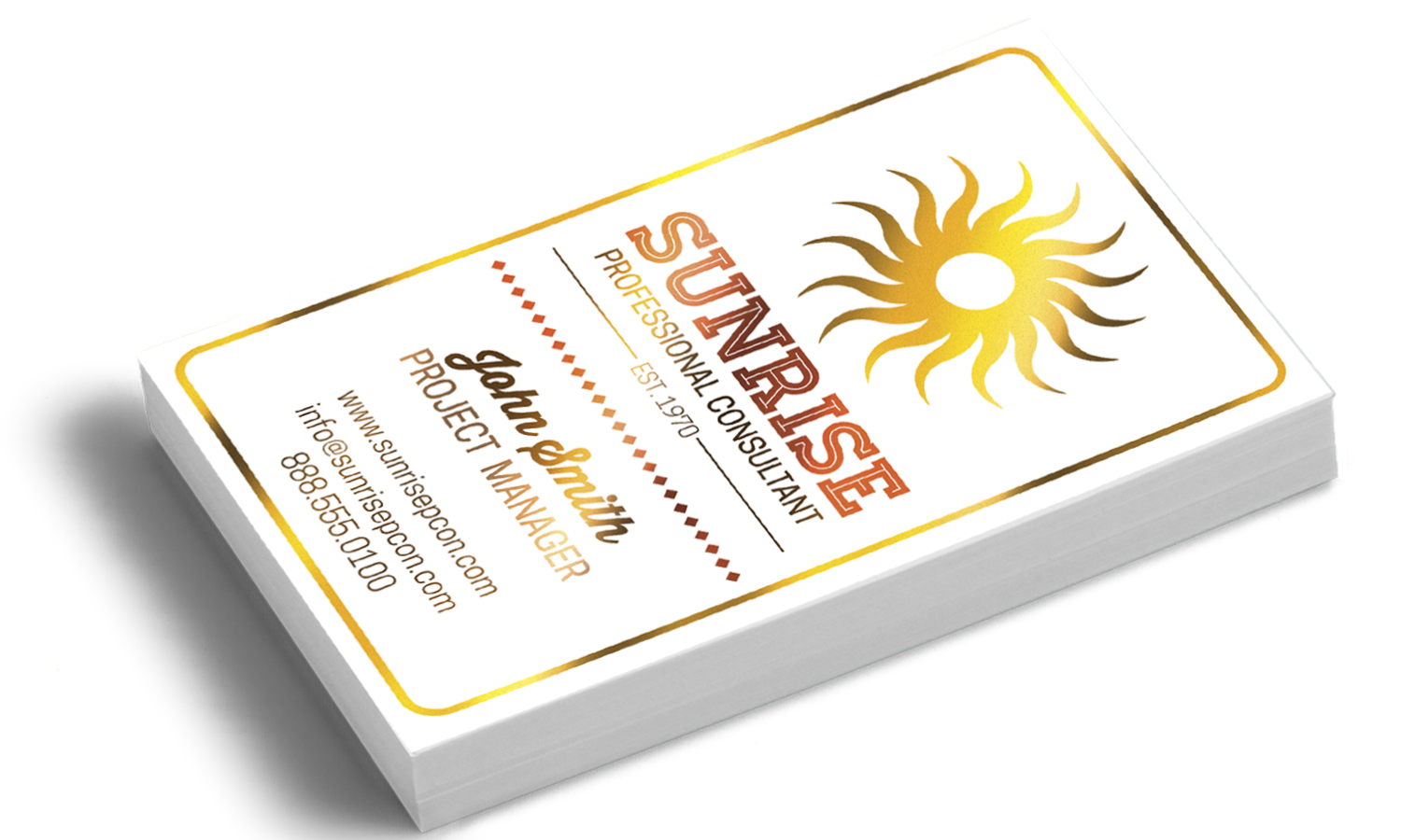 YOU SHOULD CARE HOW YOUR BUSINESS CARD LOOKS. WHERE YOU PRINT THEM MATTERS.