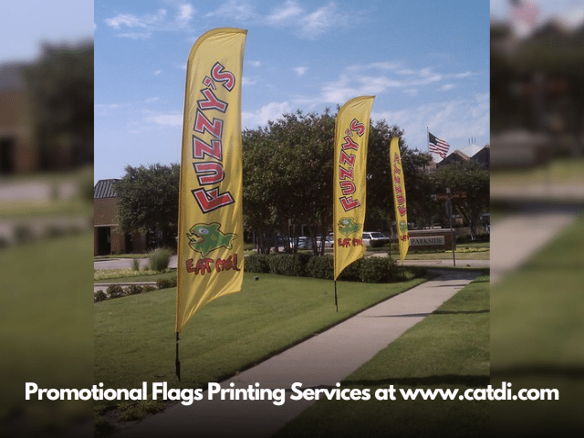 Promotional Flags: Wave Your Brand High and Draw Attention to Your Business