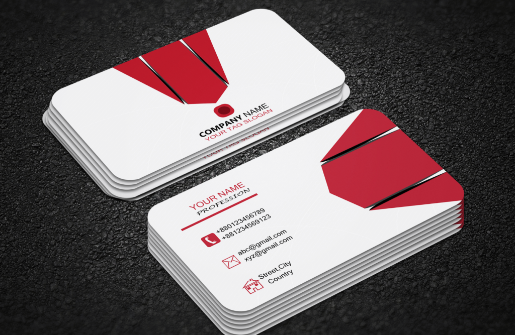 Image of professional business cards -Catdi Houston Professional Printing