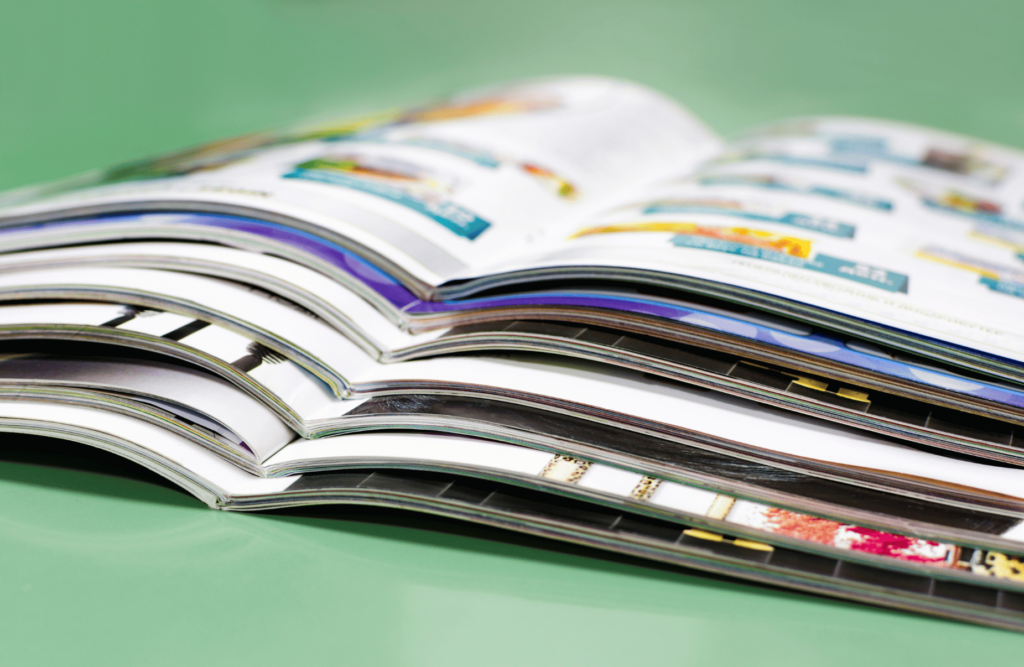 Image of brochures to add to Houston printing packages